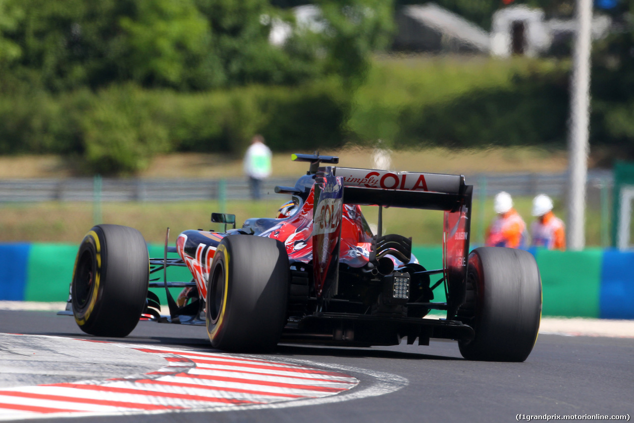 GP UNGHERIA, 22.07.2016 - Prove Libere 1, Carlos Sainz Jr (ESP) Scuderia Toro Rosso STR11