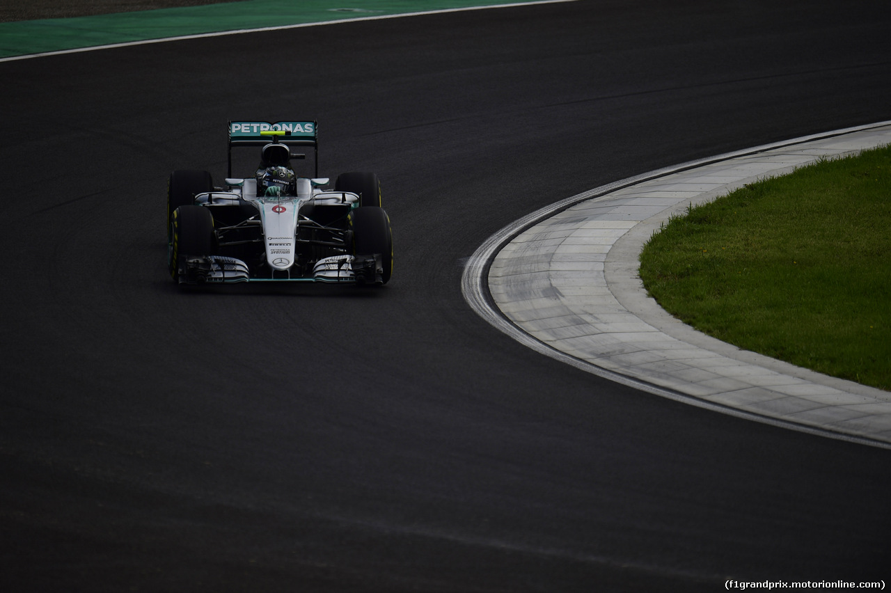GP UNGHERIA, 22.07.2016 - Prove Libere 1, Nico Rosberg (GER) Mercedes AMG F1 W07 Hybrid