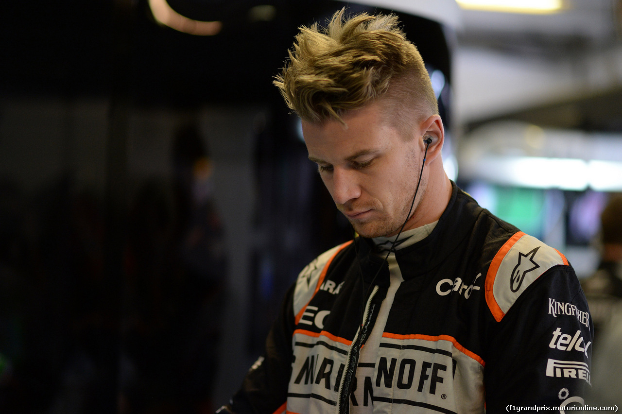 GP UNGHERIA, 22.07.2016 - Prove Libere 1, Nico Hulkenberg (GER) Sahara Force India F1 VJM09