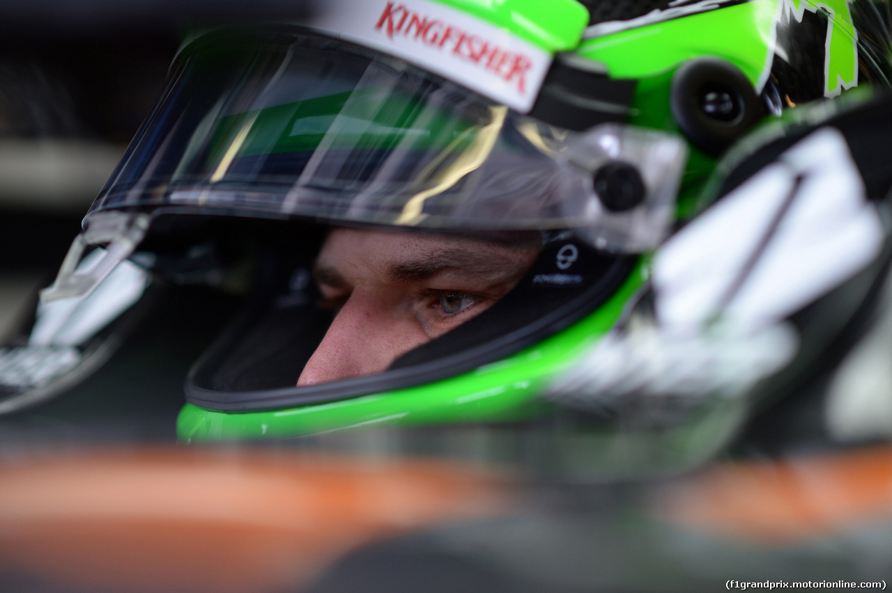 GP UNGHERIA, 22.07.2016 - Prove Libere 1, Nico Hulkenberg (GER) Sahara Force India F1 VJM09