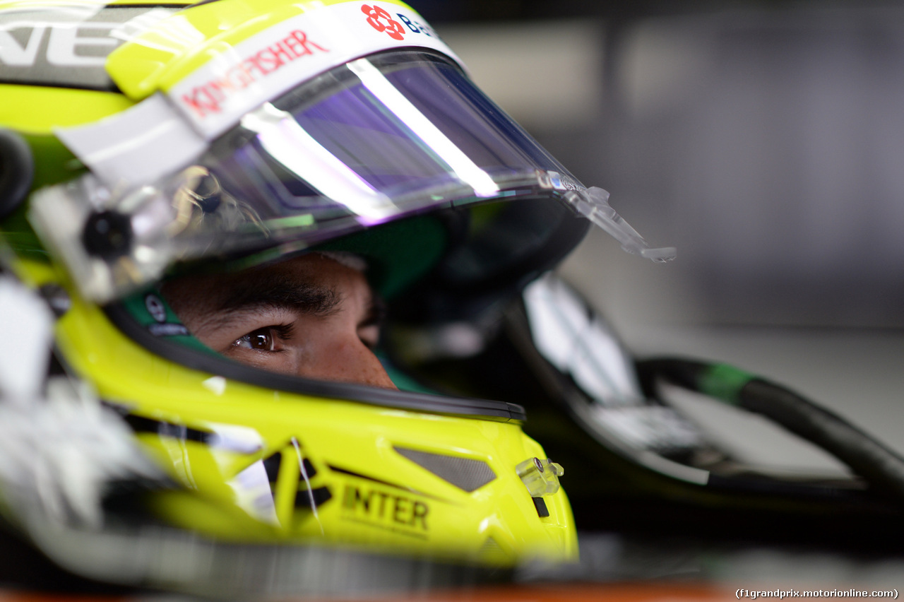 GP UNGHERIA, 22.07.2016 - Prove Libere 1, Sergio Perez (MEX) Sahara Force India F1 VJM09
