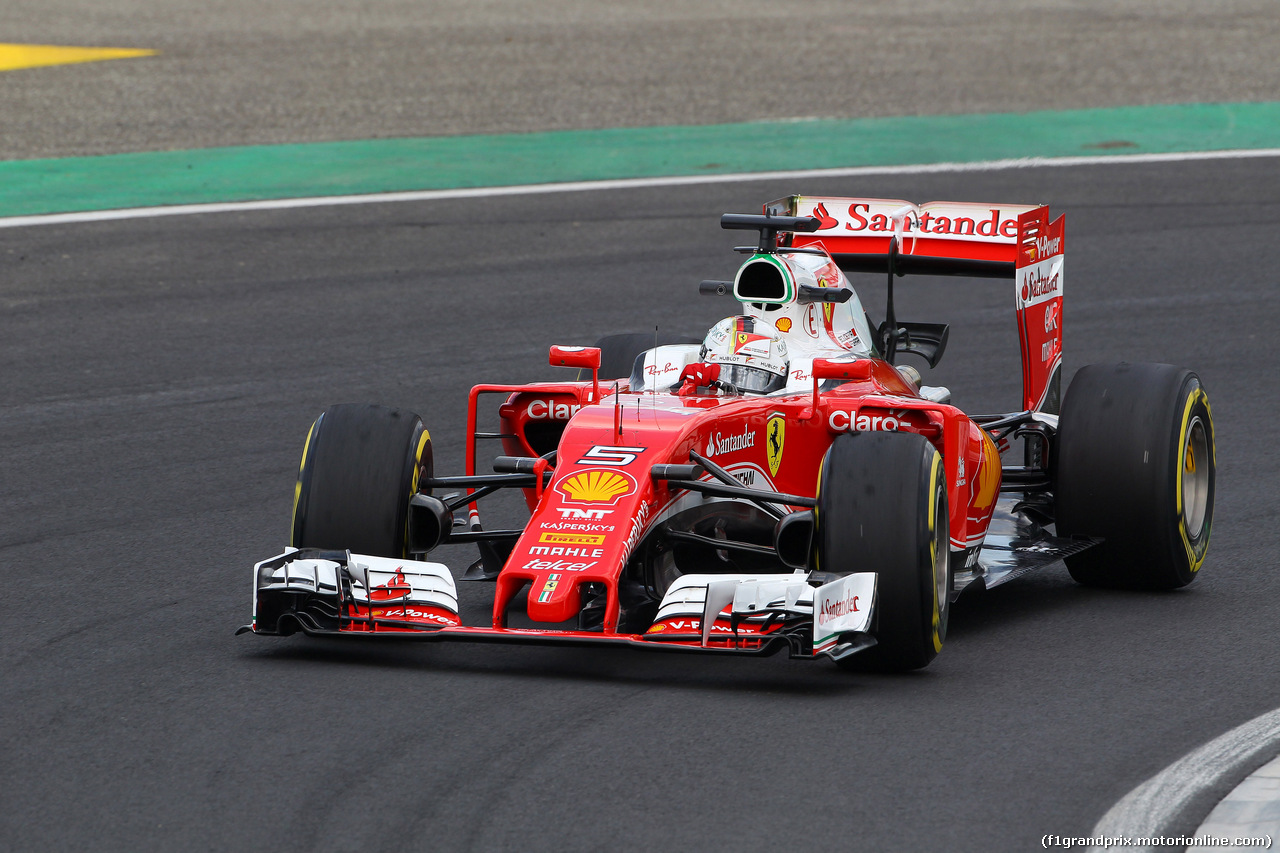 GP UNGHERIA, 22.07.2016 - Prove Libere 2, Sebastian Vettel (GER) Ferrari SF16-H