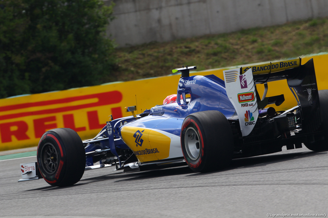 GP UNGHERIA, 22.07.2016 - Prove Libere 2, Felipe Nasr (BRA) Sauber C34