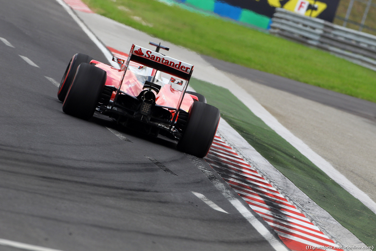 GP UNGHERIA, 22.07.2016 - Prove Libere 2, Kimi Raikkonen (FIN) Ferrari SF16-H