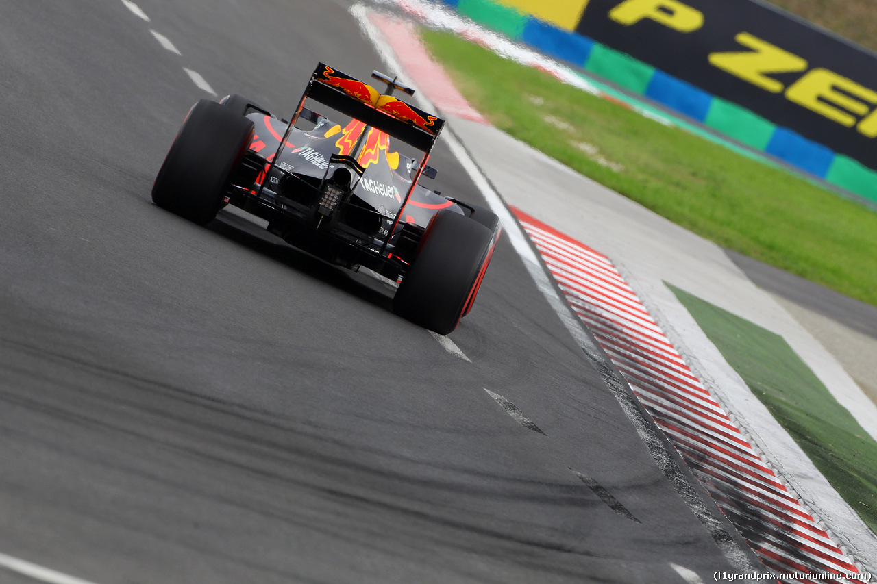 GP UNGHERIA, 22.07.2016 - Prove Libere 2, Daniel Ricciardo (AUS) Red Bull Racing RB12