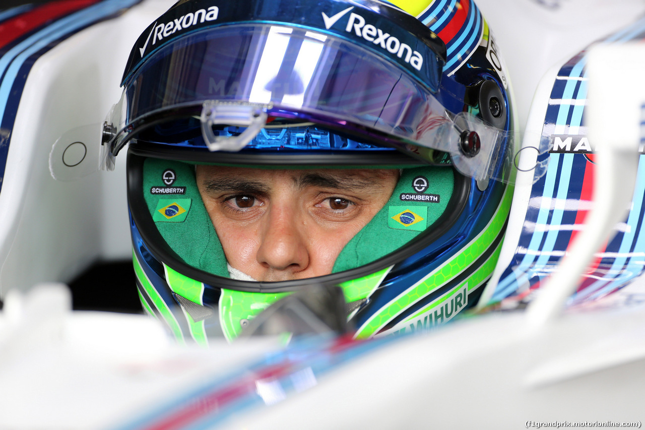 GP UNGHERIA, 22.07.2016 - Prove Libere 2, Felipe Massa (BRA) Williams FW38
