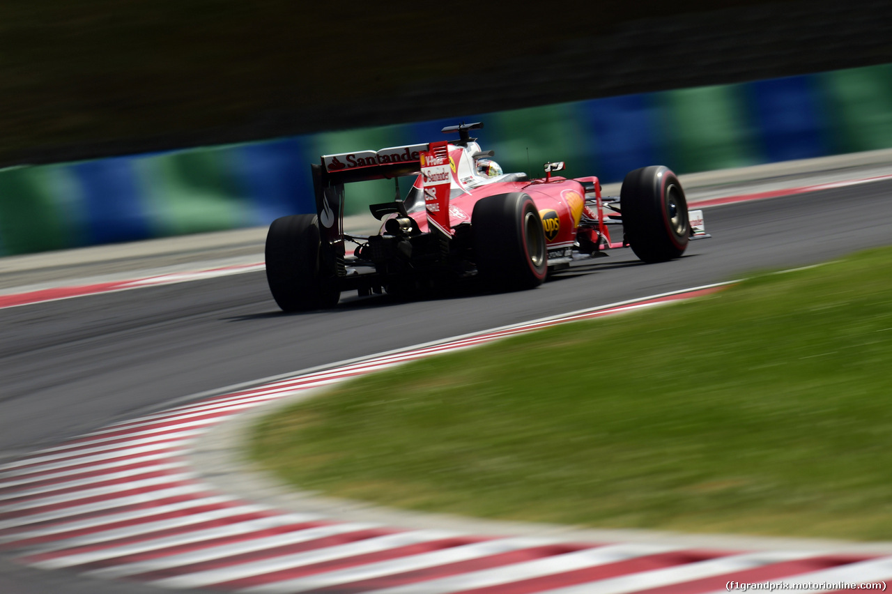 GP UNGHERIA, 22.07.2016 - Prove Libere 2, Sebastian Vettel (GER) Ferrari SF16-H