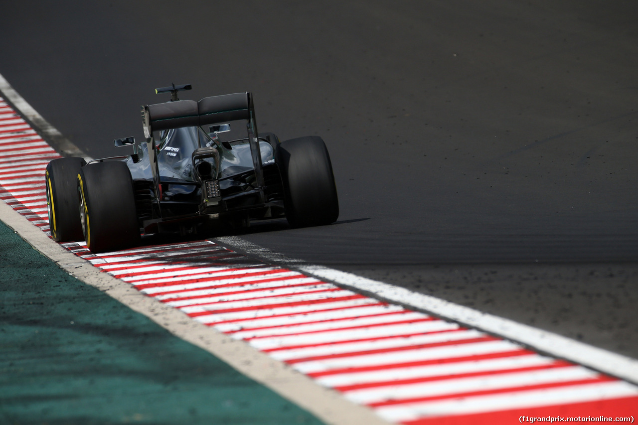GP UNGHERIA, 22.07.2016 - Prove Libere 2, Nico Rosberg (GER) Mercedes AMG F1 W07 Hybrid