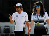 GP UNGHERIA, 21.07.2016 - Fernando Alonso (ESP) McLaren Honda MP4-31 e Silvia Frangipane Hoffer (ITA) Mclaren PR Officer