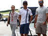 GP UNGHERIA, 22.07.2016 - (L-R) Nicola Todt (FRA), Manager di Felipe Massa, Felipe Massa (BRA) Williams FW38 e Dudu Massa (BRA), Brother of Felipe Massa (BRA)