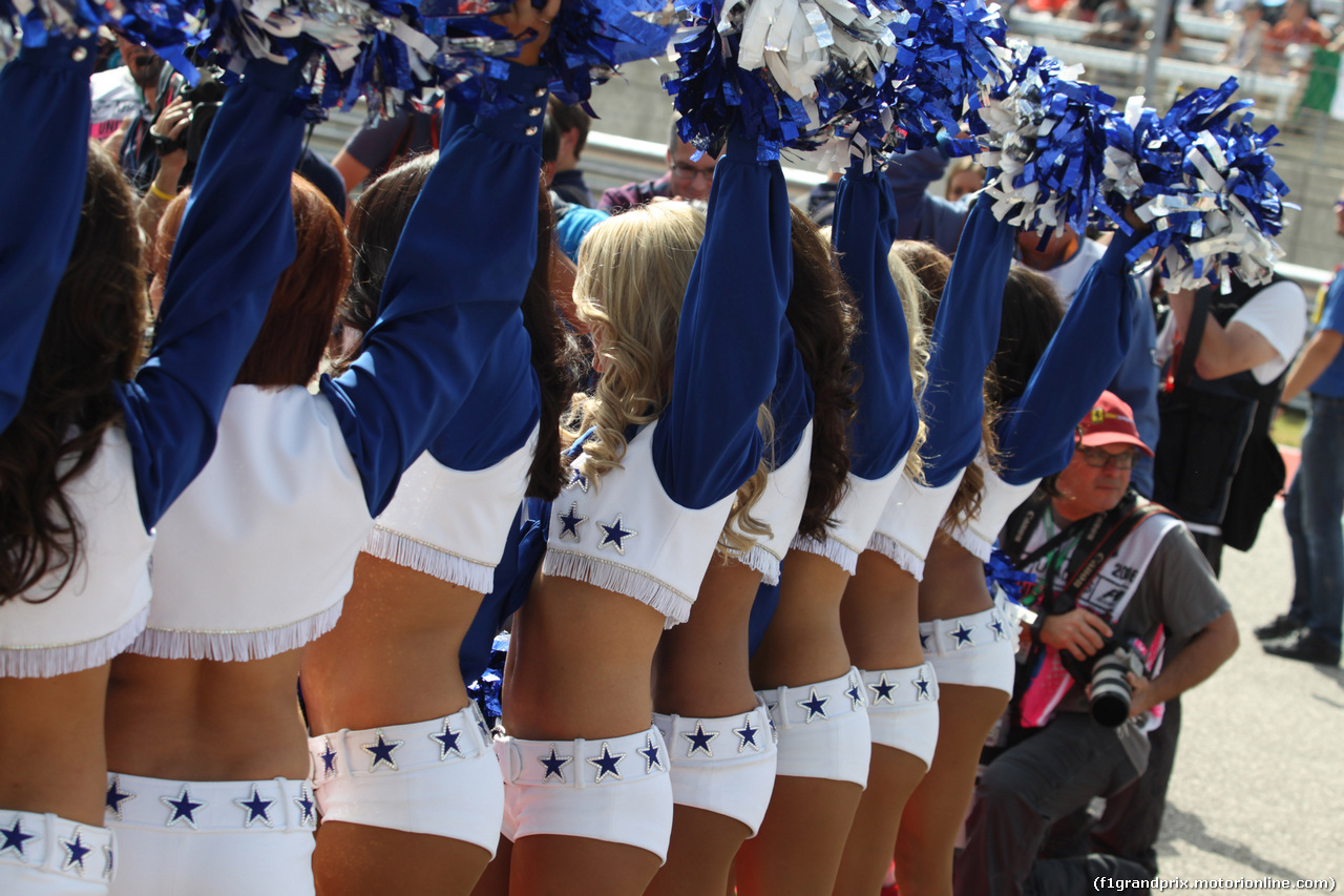 GP USA, 23.10.2016 - Dallas Cowboys Cheerleaders