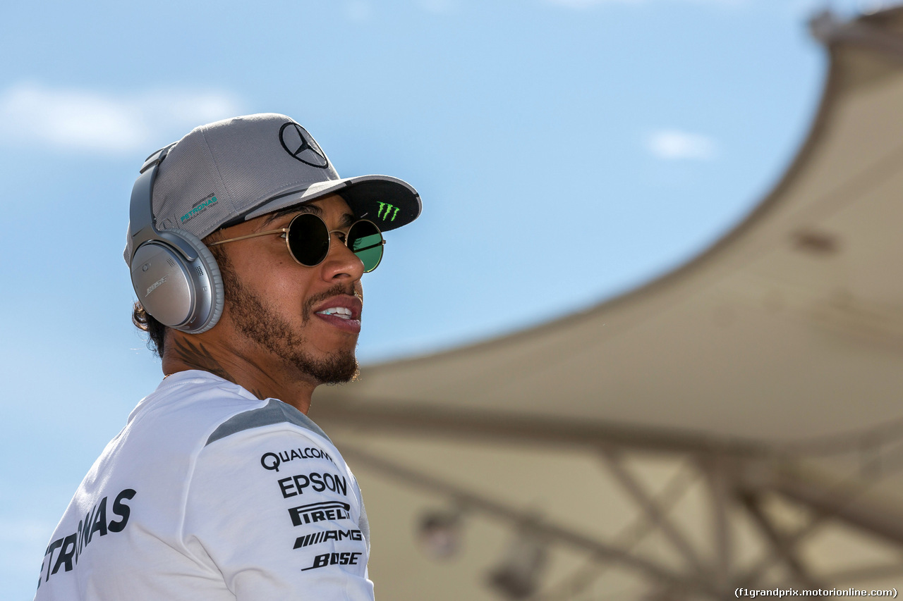 GP USA, 23.10.2016 - Lewis Hamilton (GBR) Mercedes AMG F1 W07 Hybrid