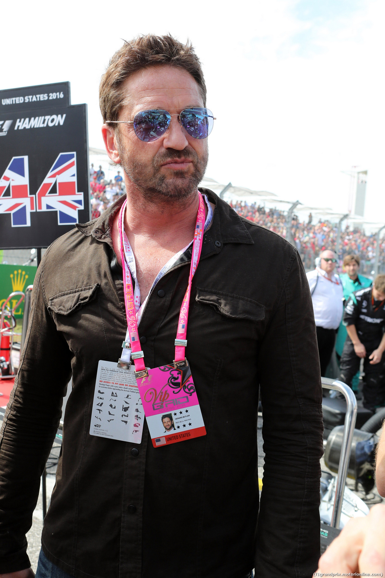 GP USA, 23.10.2016 - Gara, Gerard Butler, Actor