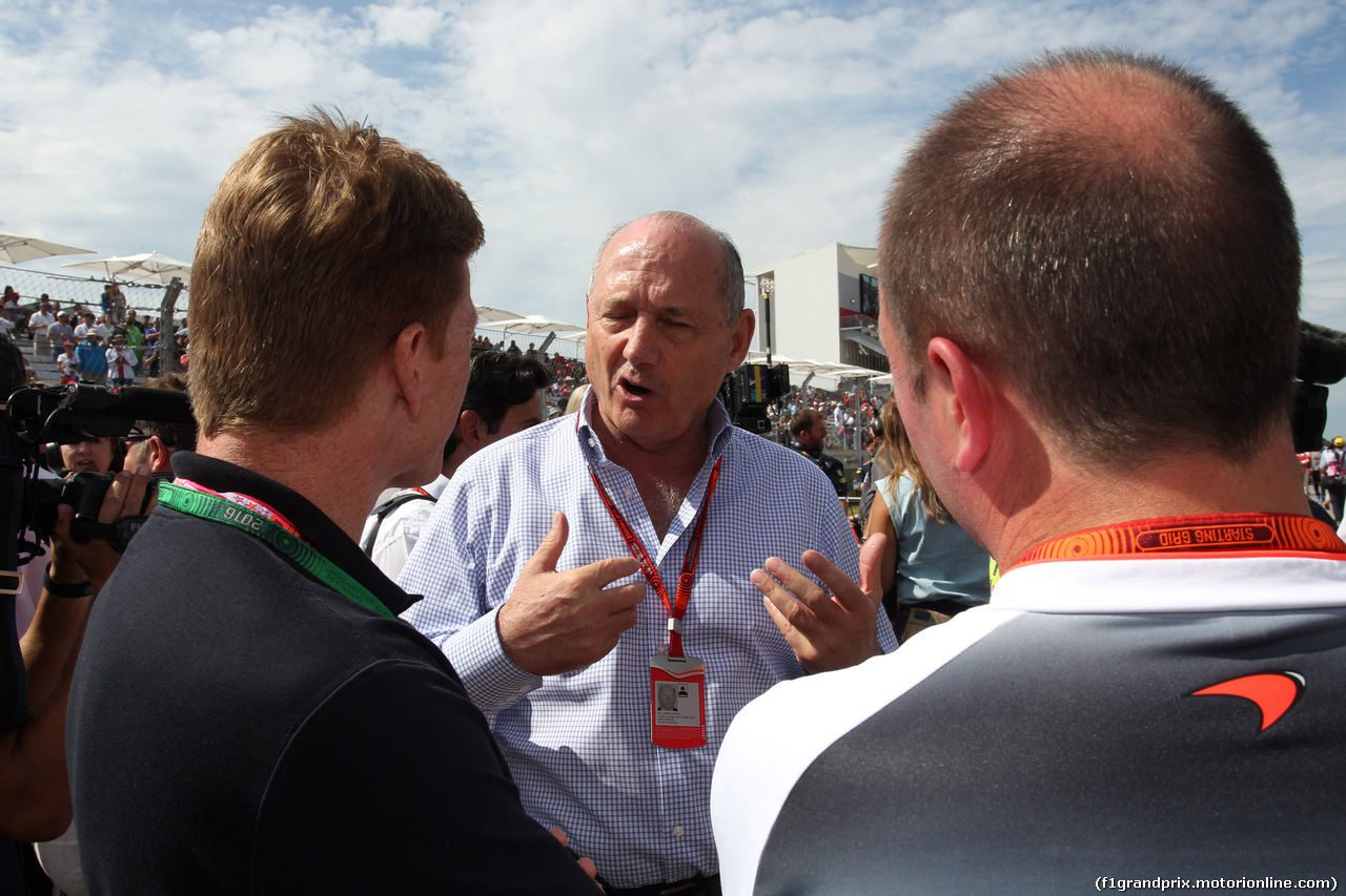 GP USA, 23.10.2016 - Gara, Ron Dennis (GBR) McLaren Executive Chairman