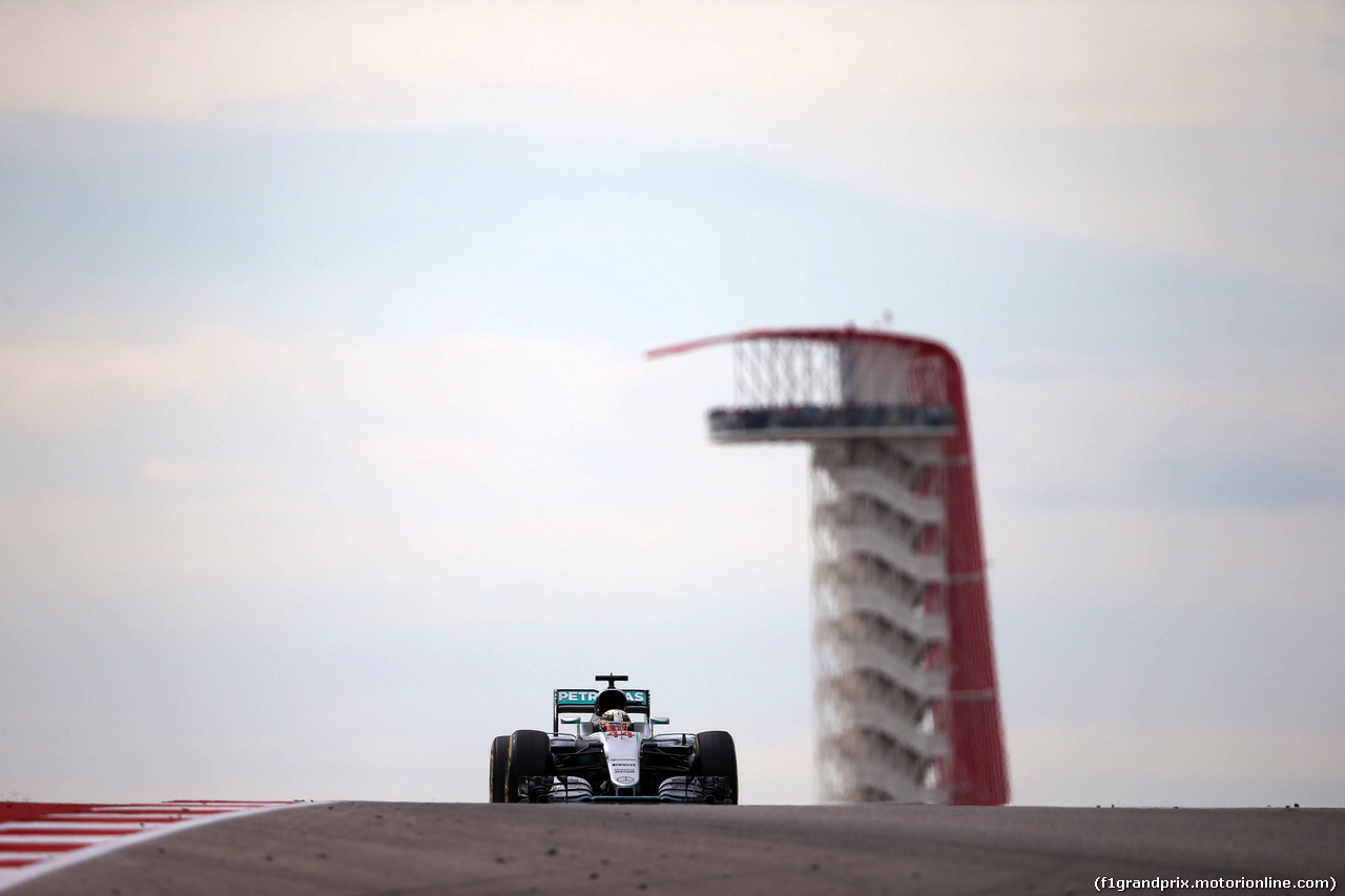 GP USA, 23.10.2016 - Gara, Lewis Hamilton (GBR) Mercedes AMG F1 W07 Hybrid