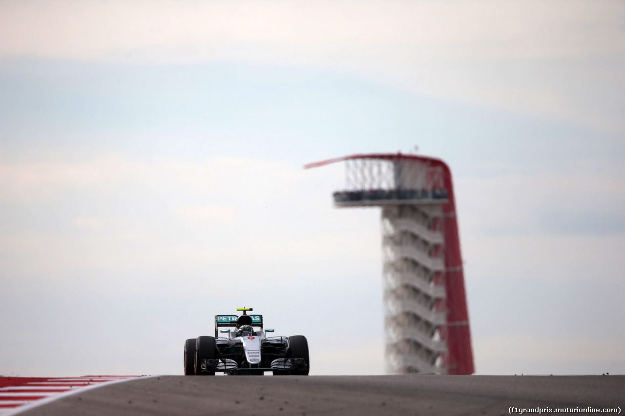 GP USA, 23.10.2016 - Gara, Nico Rosberg (GER) Mercedes AMG F1 W07 Hybrid