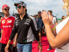 GP USA, 23.10.2016 - Sebastian Vettel (GER) Ferrari SF16-H e Sergio Perez (MEX) Sahara Force India F1 VJM09