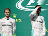 GP USA, 23.10.2016 - Gara, secondo Nico Rosberg (GER) Mercedes AMG F1 W07 Hybrid e Lewis Hamilton (GBR) Mercedes AMG F1 W07 Hybrid vincitore