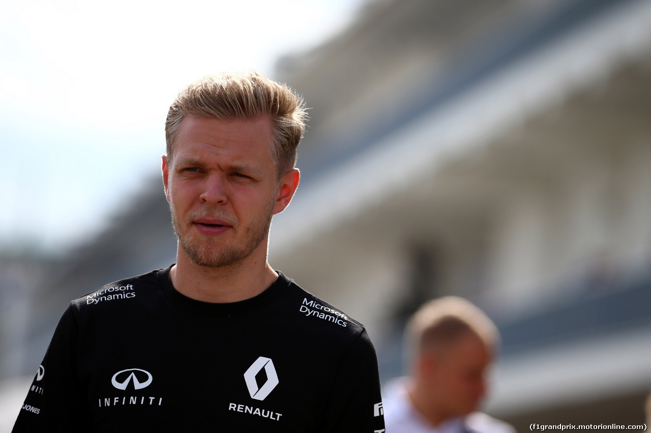 GP USA, 20.10.2016 - Kevin Magnussen (DEN) Renault Sport F1 Team RS16
