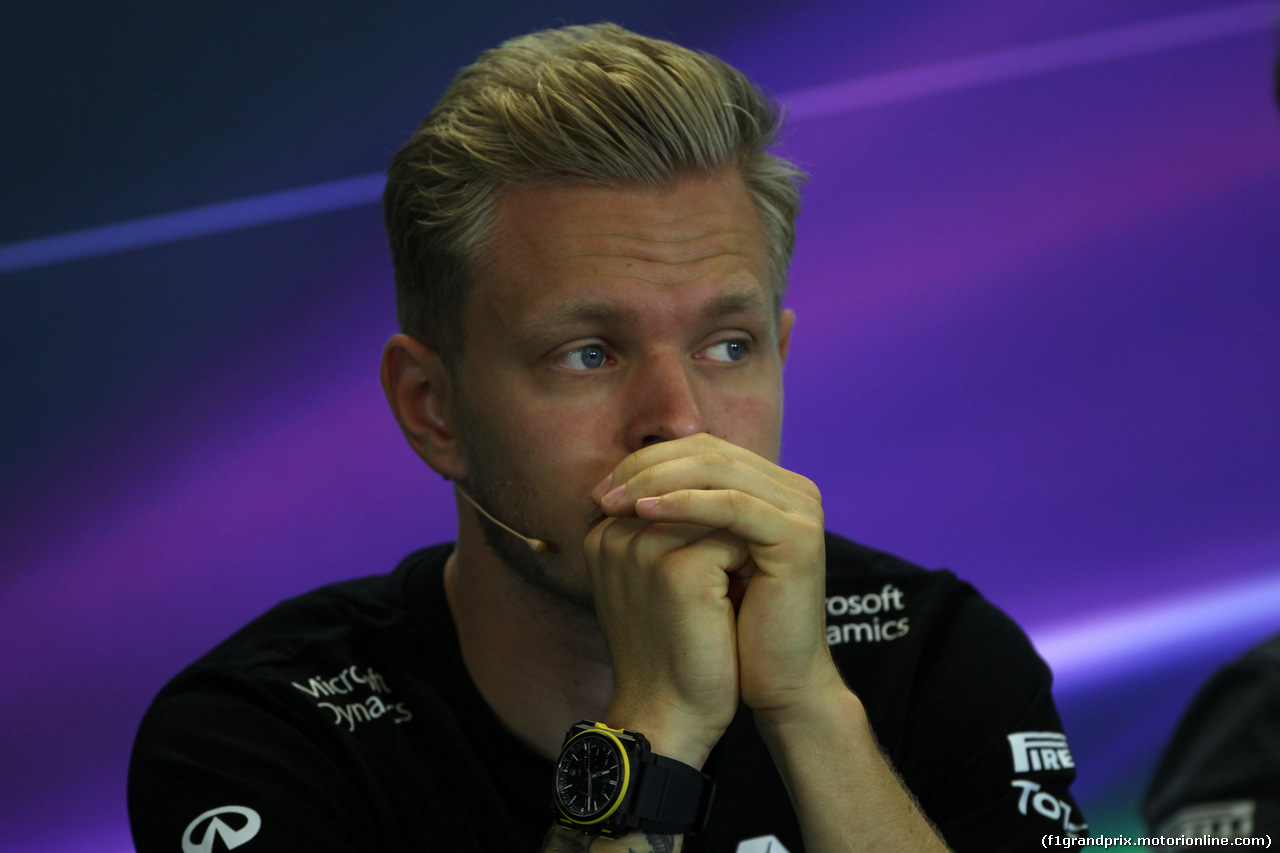 GP USA, 20.10.2016 - Conferenza Stampa, Kevin Magnussen (DEN) Renault Sport F1 Team RS16