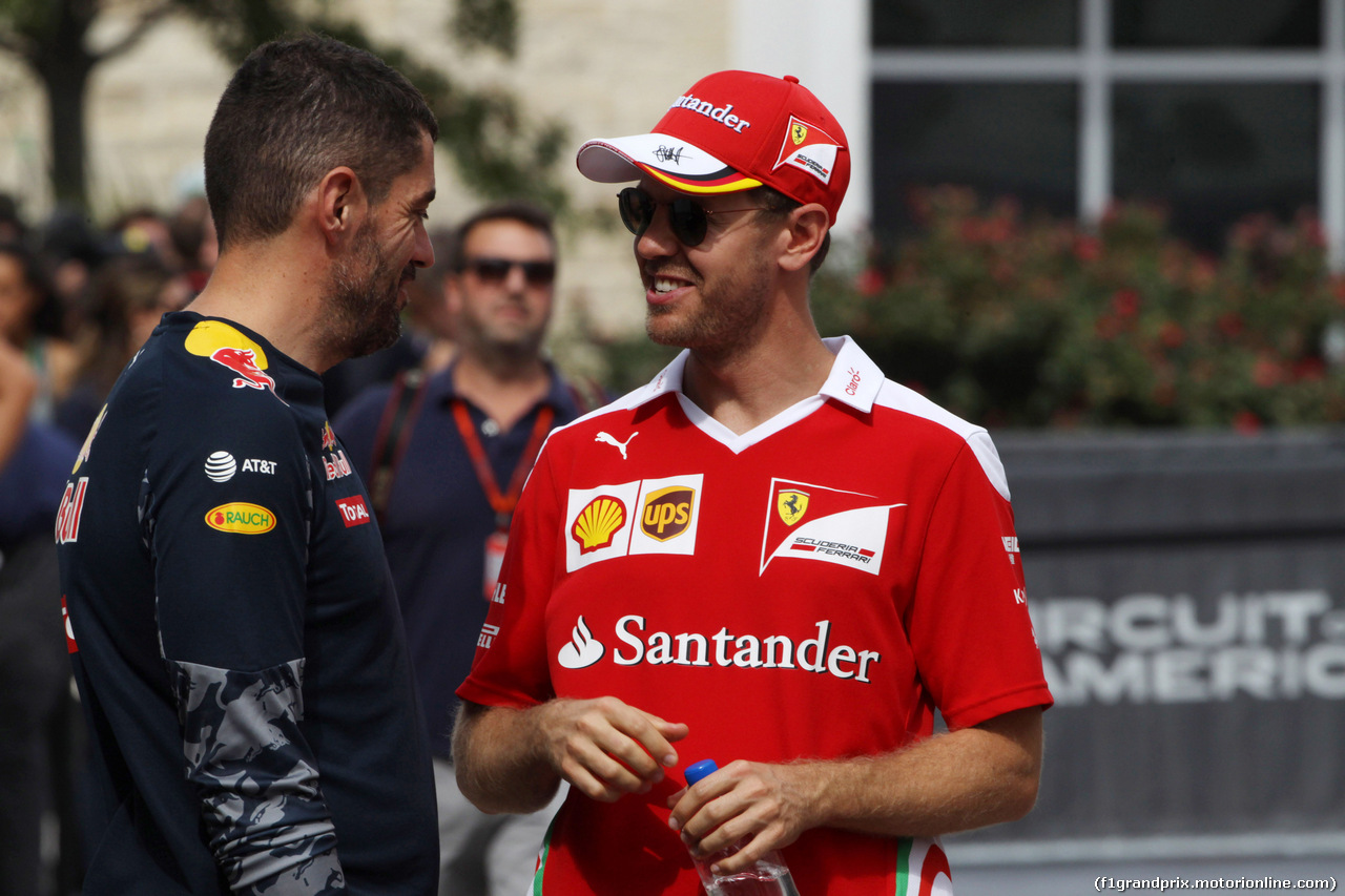 GP USA, 20.10.2016 - Sebastian Vettel (GER) Ferrari SF16-H