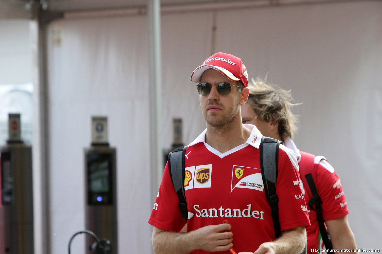 GP USA, 20.10.2016 - Sebastian Vettel (GER) Ferrari SF16-H
