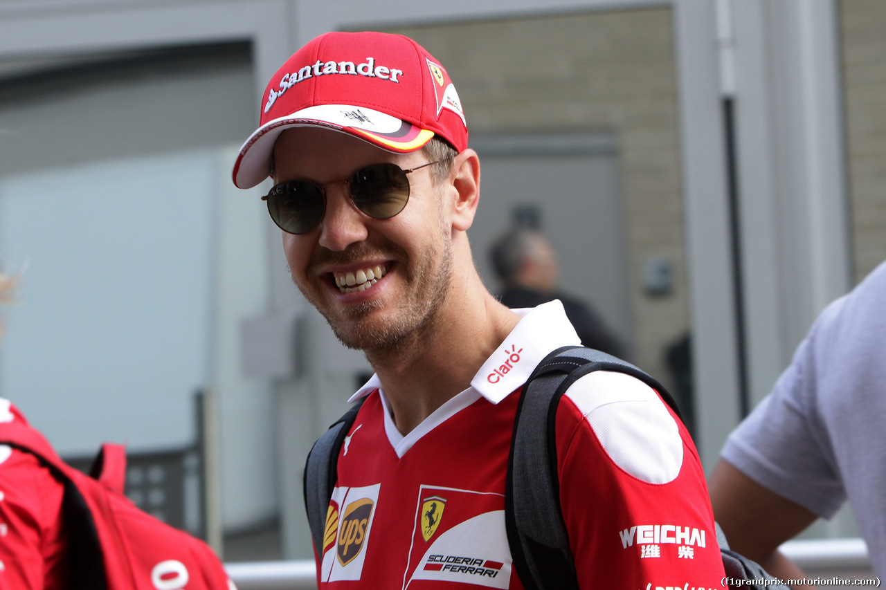 GP USA, 20.10.2016 - Sebastian Vettel (GER) Ferrari SF16-H