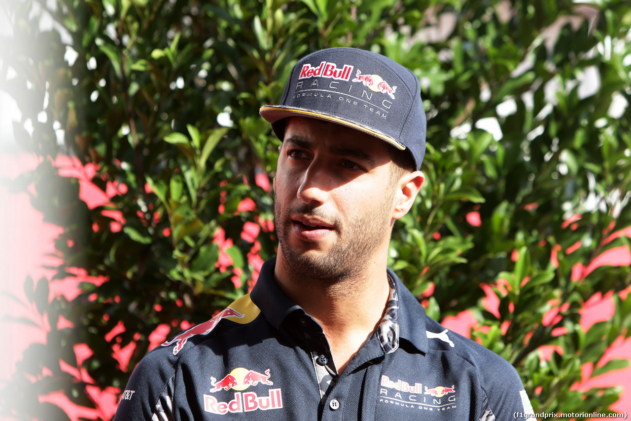 GP USA, 20.10.2016 - Daniel Ricciardo (AUS) Red Bull Racing RB12