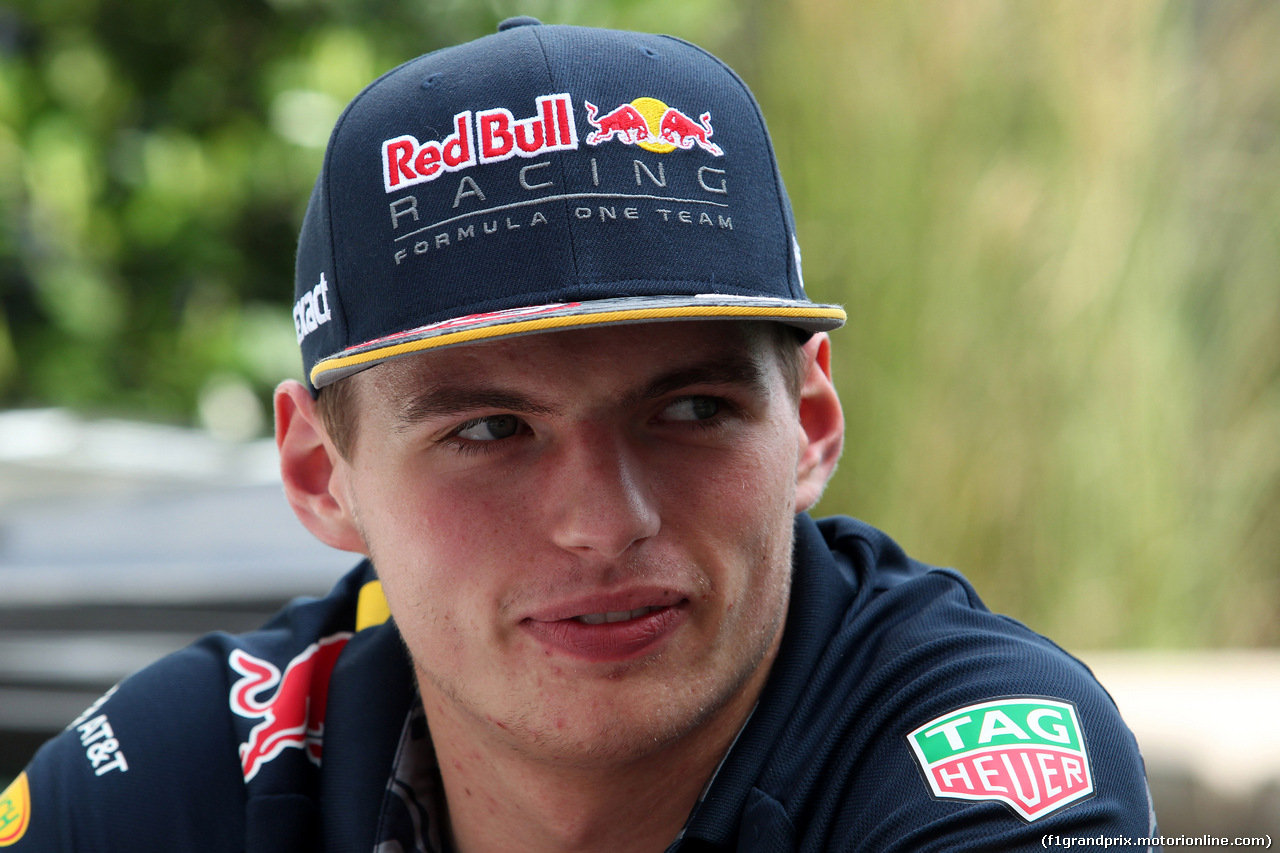GP USA, 20.10.2016 - Max Verstappen (NED) Red Bull Racing RB12