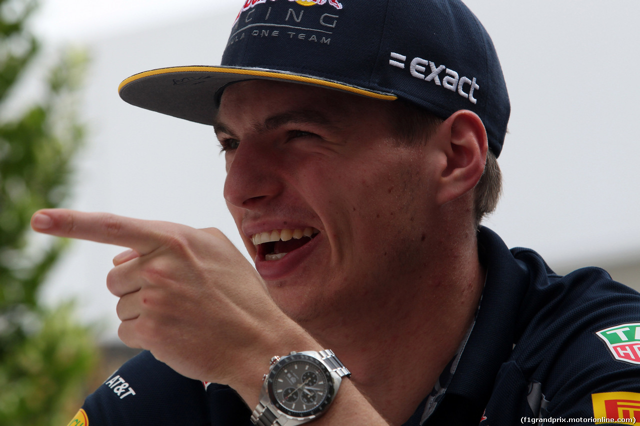 GP USA, 20.10.2016 - Max Verstappen (NED) Red Bull Racing RB12
