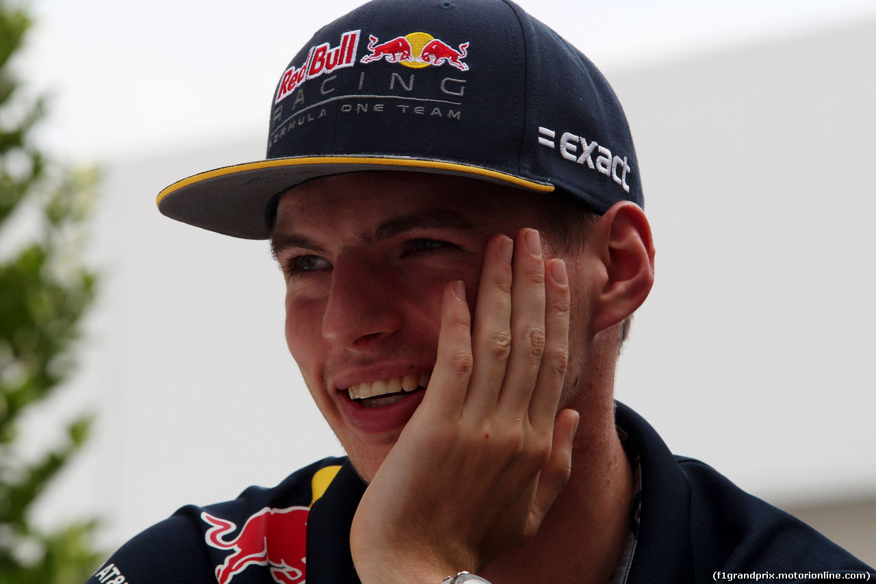 GP USA, 20.10.2016 - Max Verstappen (NED) Red Bull Racing RB12