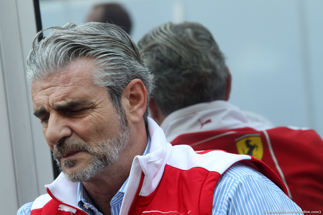 GP USA, 20.10.2016 - Maurizio Arrivabene (ITA) Ferrari Team Principal