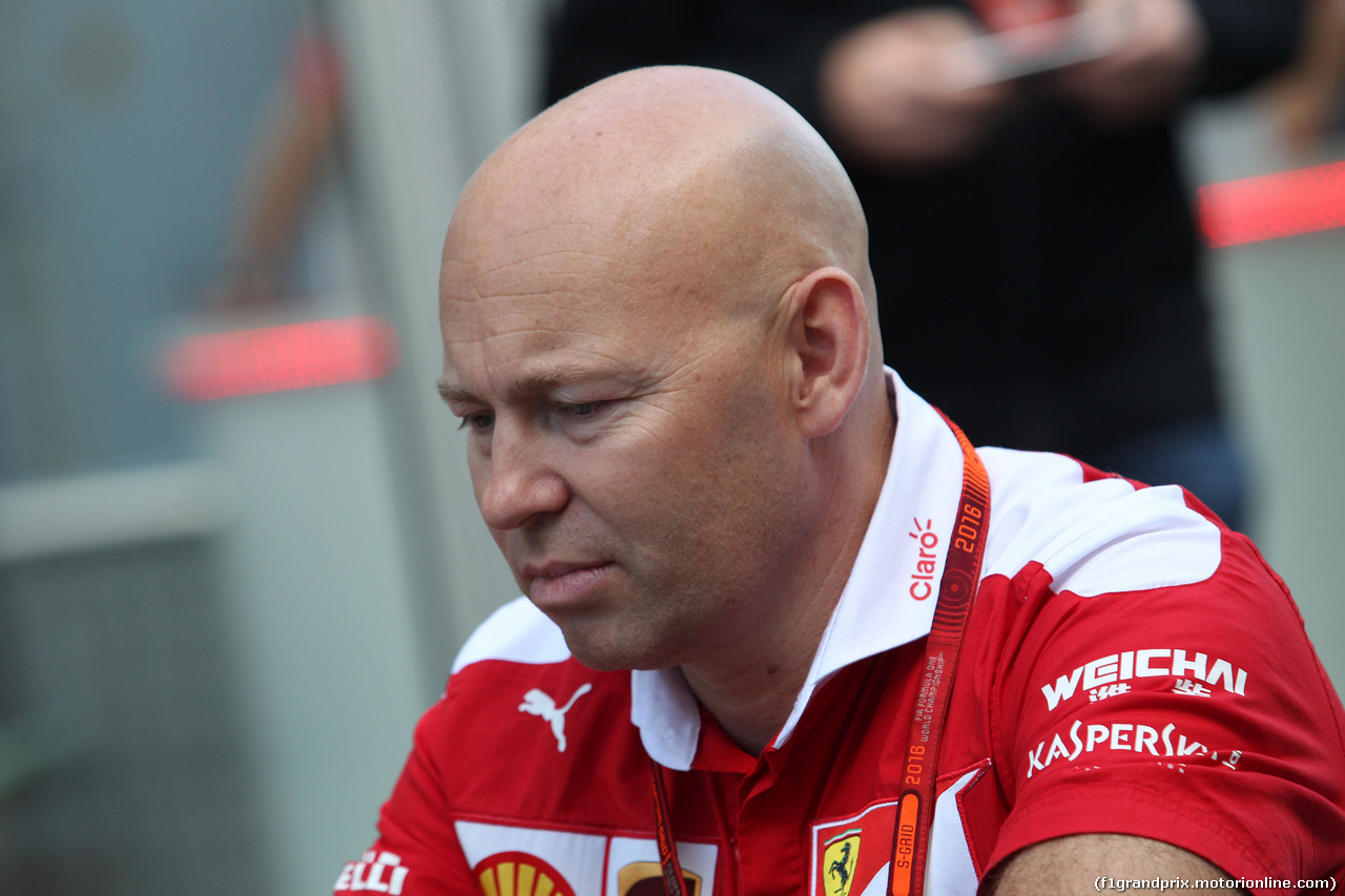 GP USA, 20.10.2016 - Jock Clear (GBR) Ferrari Engineering Director
