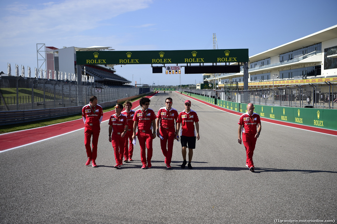 GP USA, 20.10.2016 - Sebastian Vettel (GER) Ferrari SF16-H