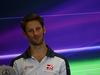 GP USA, 20.10.2016 - Conferenza Stampa, Romain Grosjean (FRA) Haas F1 Team VF-16