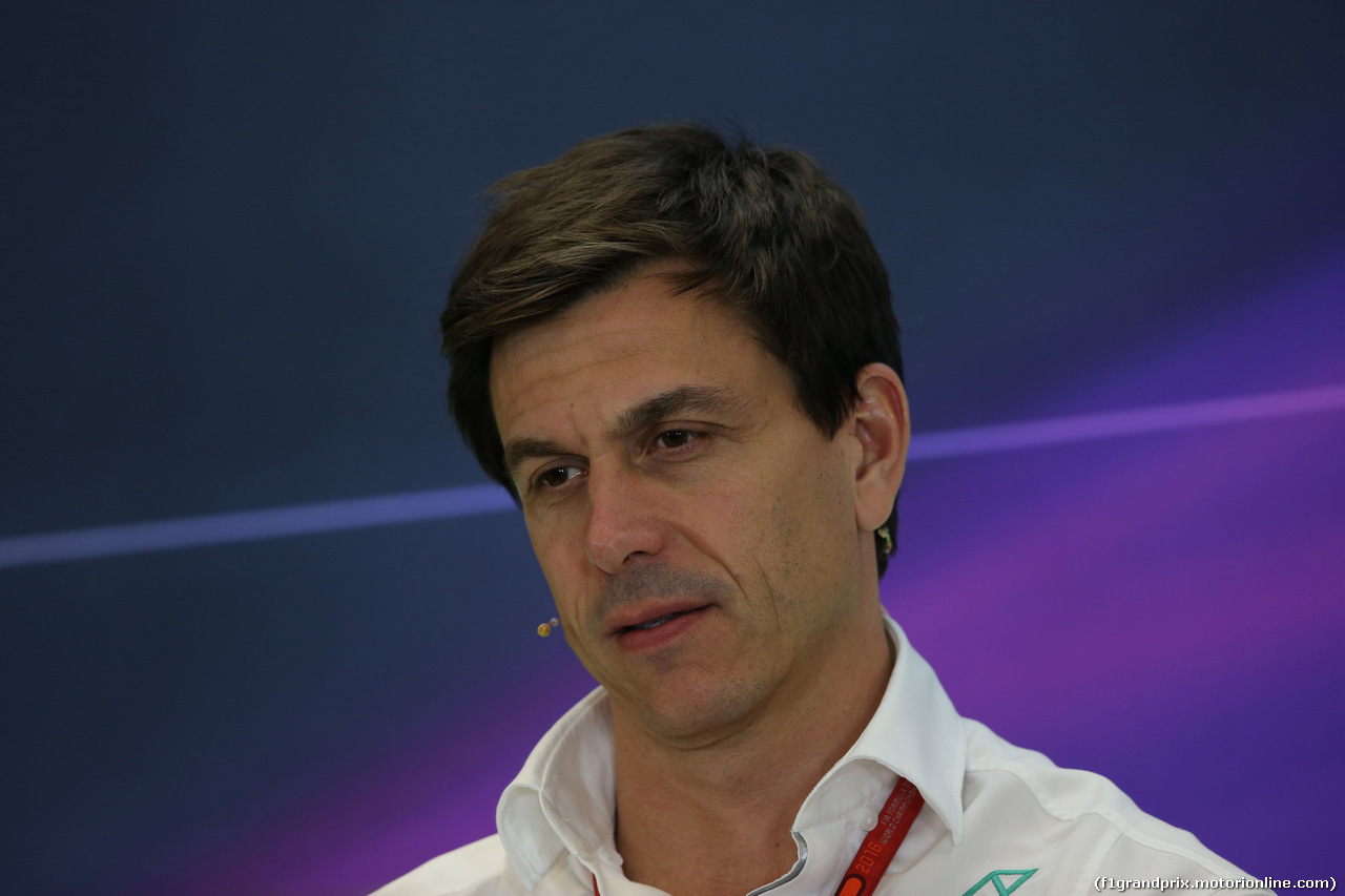 GP USA, 21.10.2016 - Conferenza Stampa, Toto Wolff (GER) Mercedes AMG F1 Shareholder e Executive Director