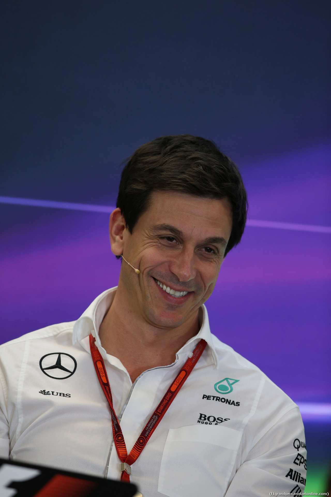 GP USA, 21.10.2016 - Conferenza Stampa, Toto Wolff (GER) Mercedes AMG F1 Shareholder e Executive Director