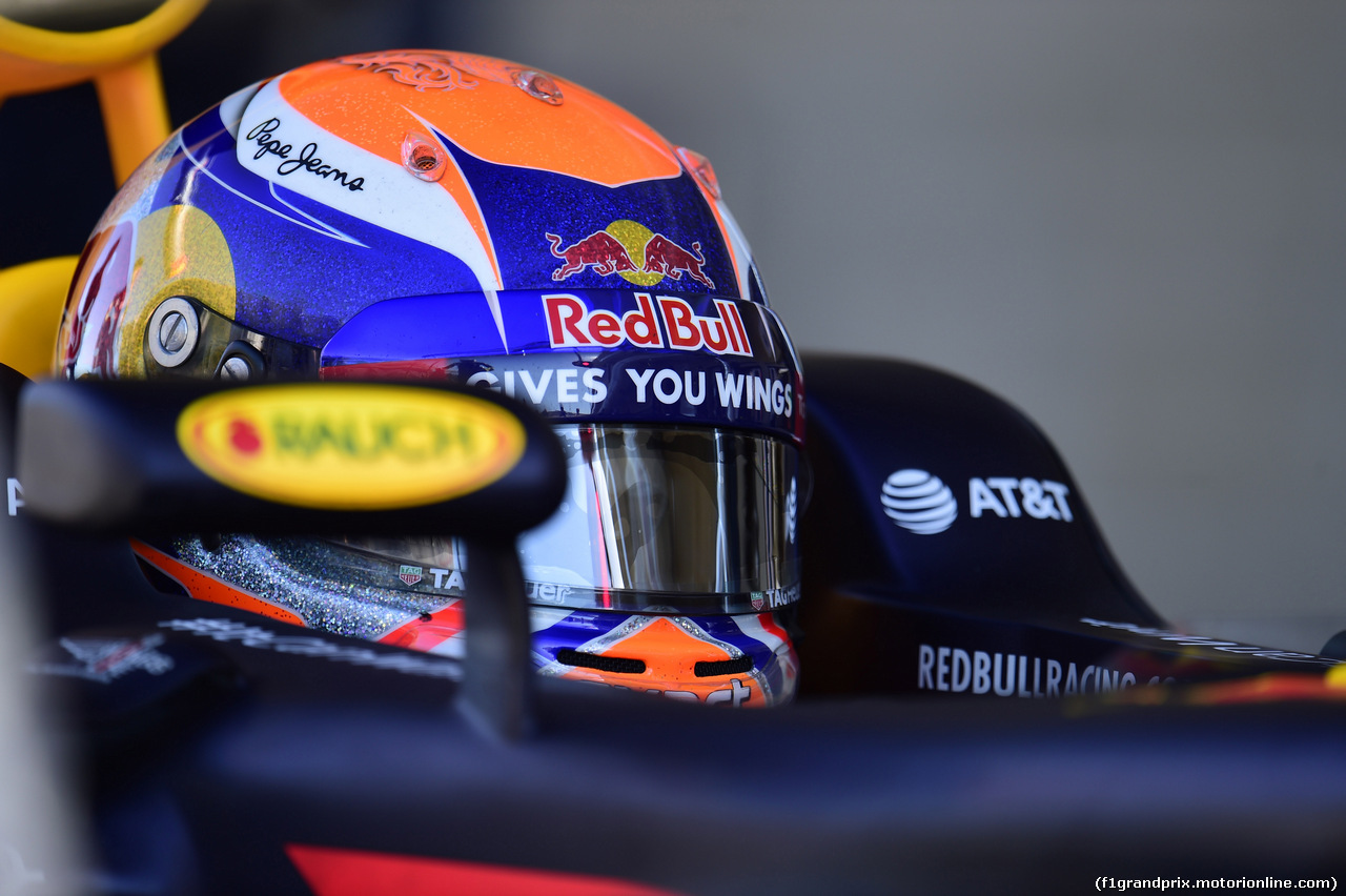 GP USA, 22.10.2016 - Prove Libere 3, Max Verstappen (NED) Red Bull Racing RB12