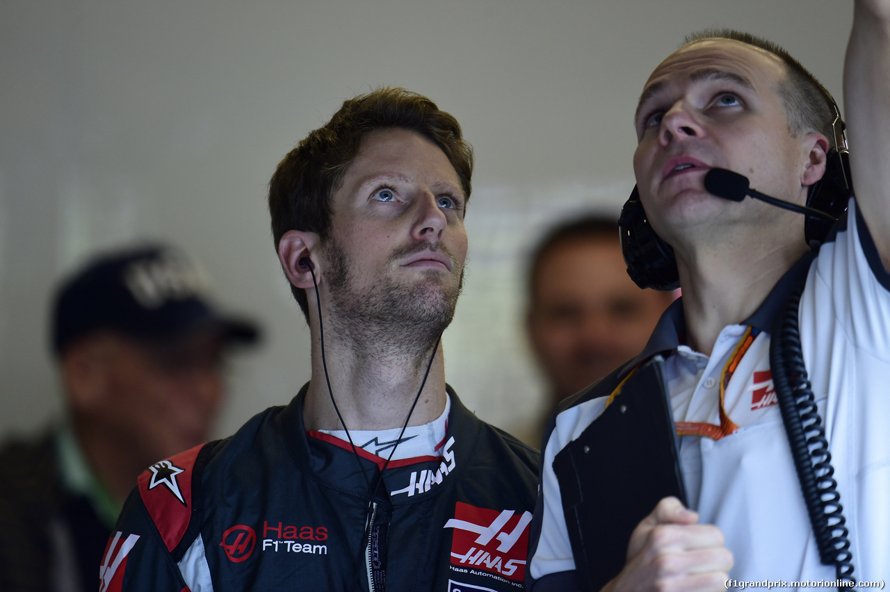 GP USA, 22.10.2016 - Prove Libere 3, Romain Grosjean (FRA) Haas F1 Team VF-16