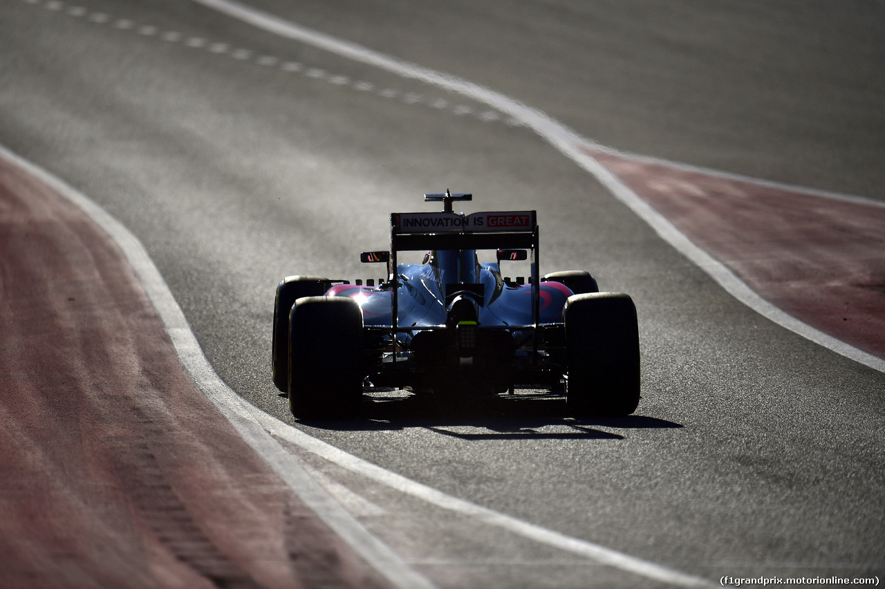 GP USA, 22.10.2016 - Prove Libere 3, Fernando Alonso (ESP) McLaren Honda MP4-31