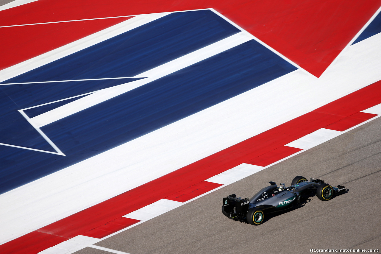 GP USA, 22.10.2016 - Prove Libere 3, Lewis Hamilton (GBR) Mercedes AMG F1 W07 Hybrid