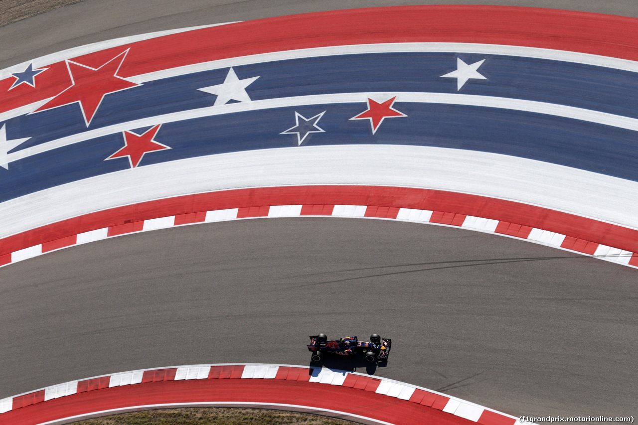 GP USA, 22.10.2016 - Prove Libere 3, Carlos Sainz Jr (ESP) Scuderia Toro Rosso STR11