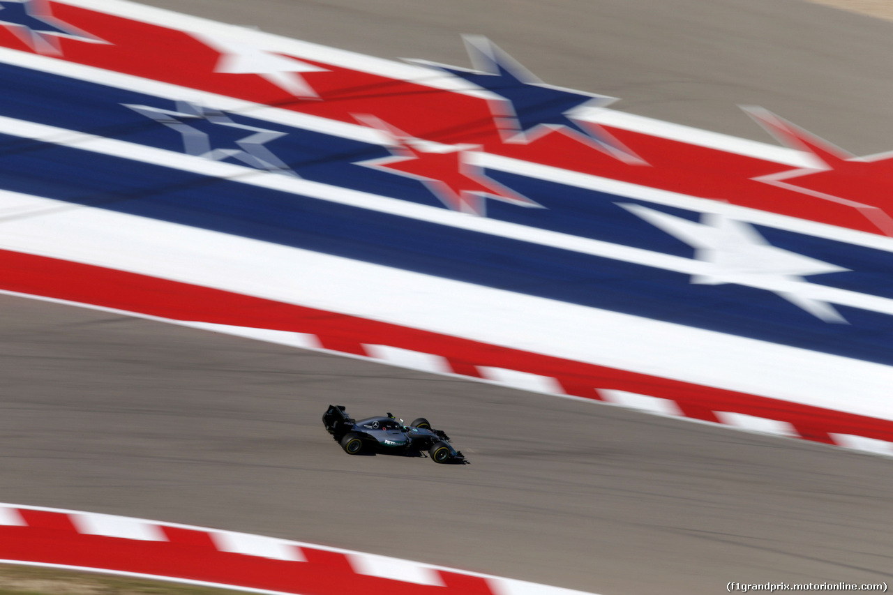 GP USA, 22.10.2016 - Prove Libere 3, Nico Rosberg (GER) Mercedes AMG F1 W07 Hybrid