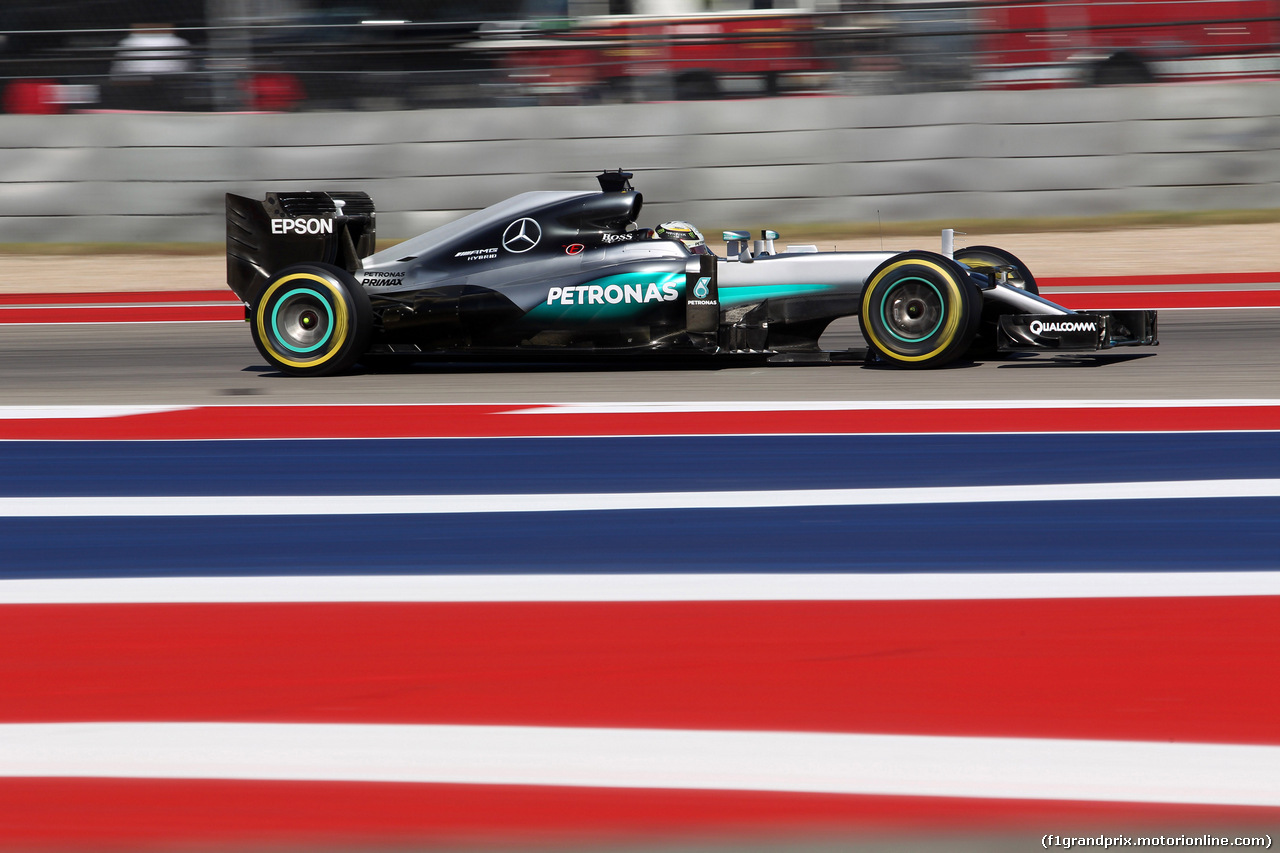 GP USA, 22.10.2016 - Prove Libere 3, Lewis Hamilton (GBR) Mercedes AMG F1 W07 Hybrid