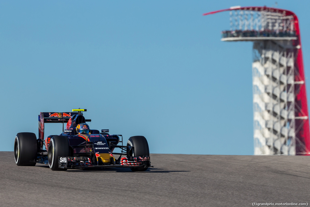 GP USA, 22.10.2016 - Prove Libere 3, Carlos Sainz Jr (ESP) Scuderia Toro Rosso STR11