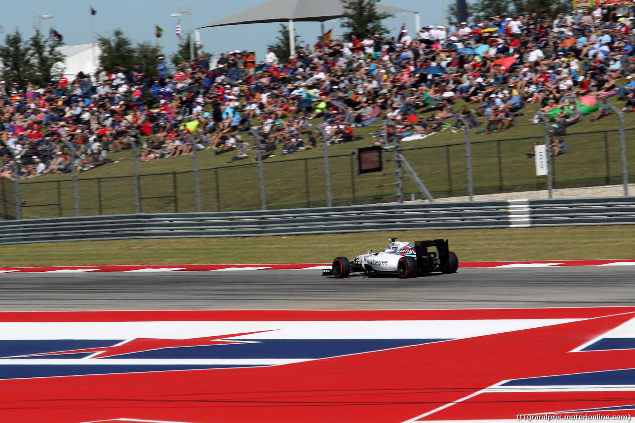 GP USA, 22.10.2016 - Qualifiche, Valtteri Bottas (FIN) Williams FW38