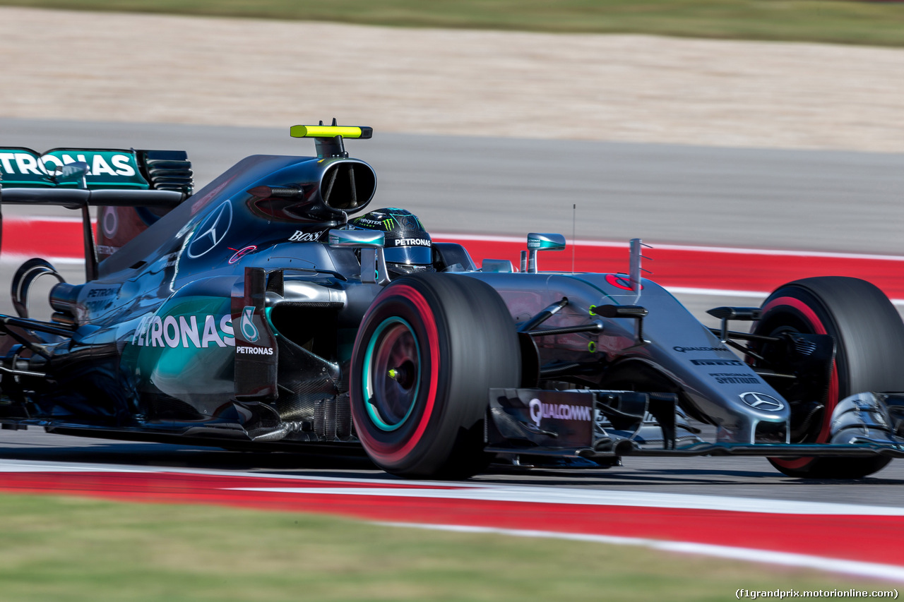 GP USA, 22.10.2016 - Prove Libere 3, Nico Rosberg (GER) Mercedes AMG F1 W07 Hybrid