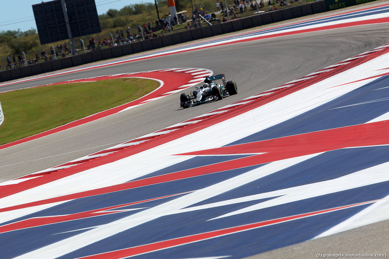 GP USA, 22.10.2016 - Qualifiche, Lewis Hamilton (GBR) Mercedes AMG F1 W07 Hybrid