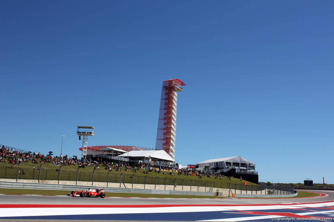 GP USA, 22.10.2016 - Qualifiche, Kimi Raikkonen (FIN) Ferrari SF16-H