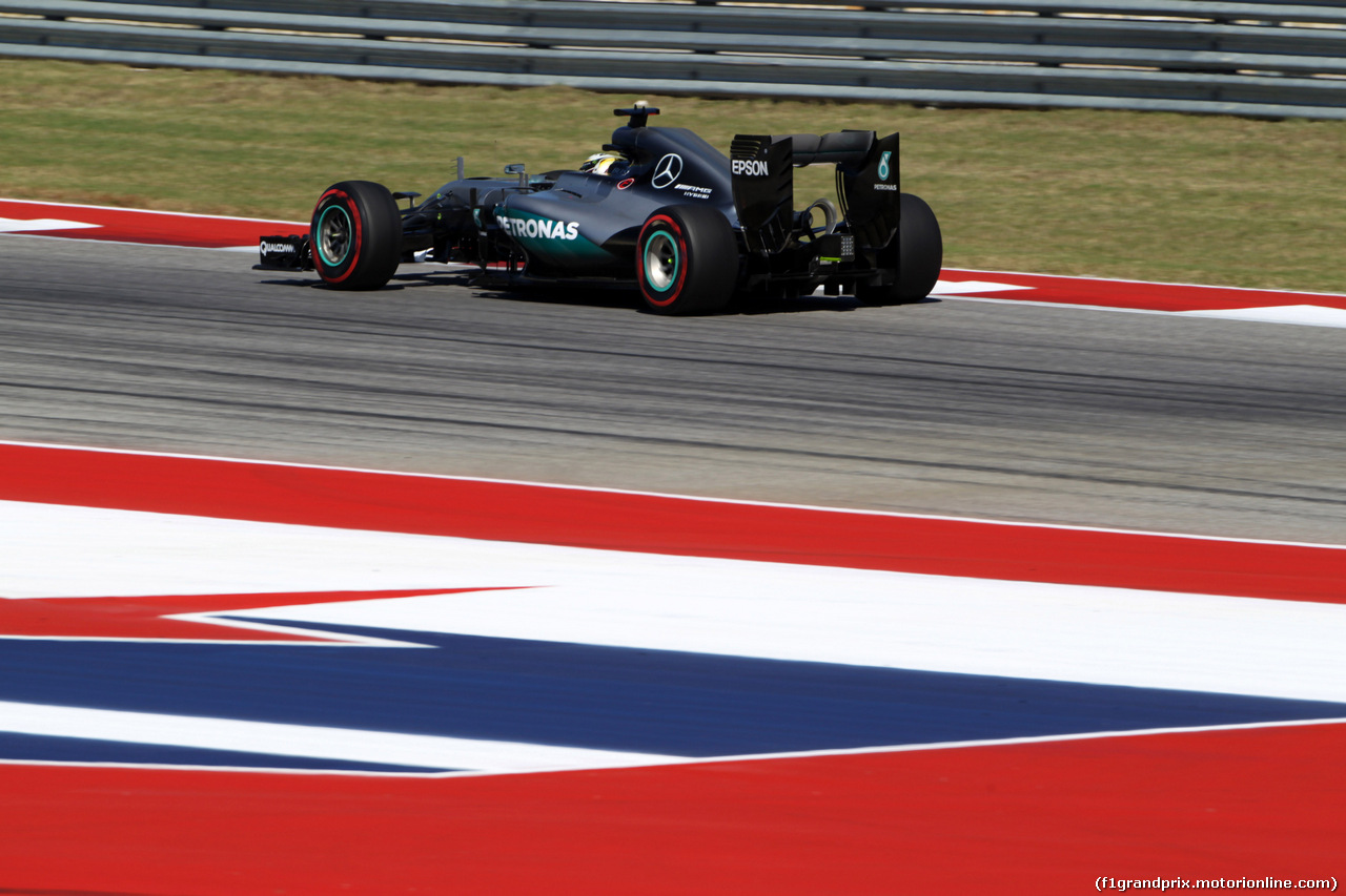 GP USA, 22.10.2016 - Qualifiche, Lewis Hamilton (GBR) Mercedes AMG F1 W07 Hybrid